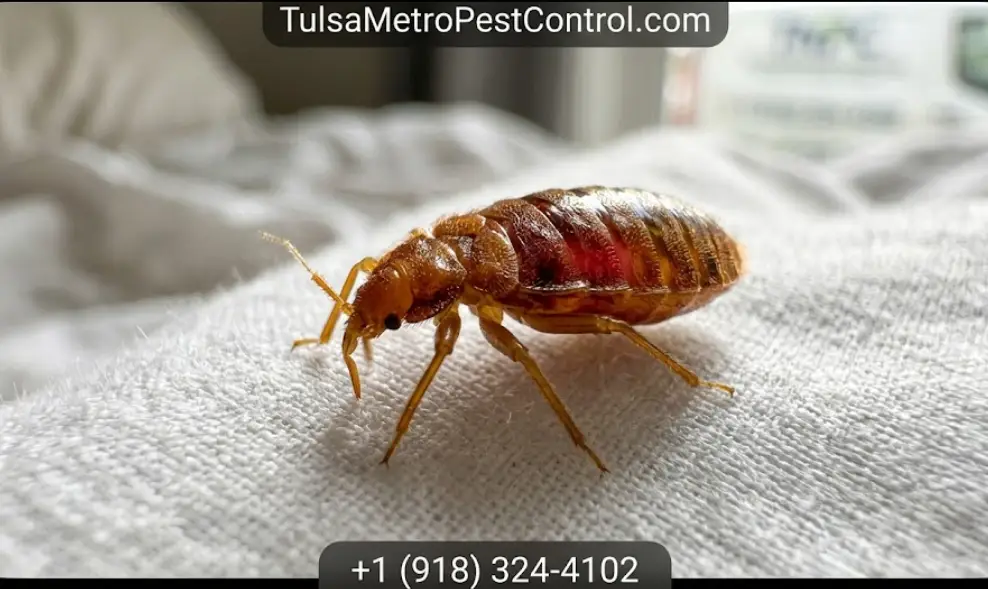 Bed Bug Removal pest close-up