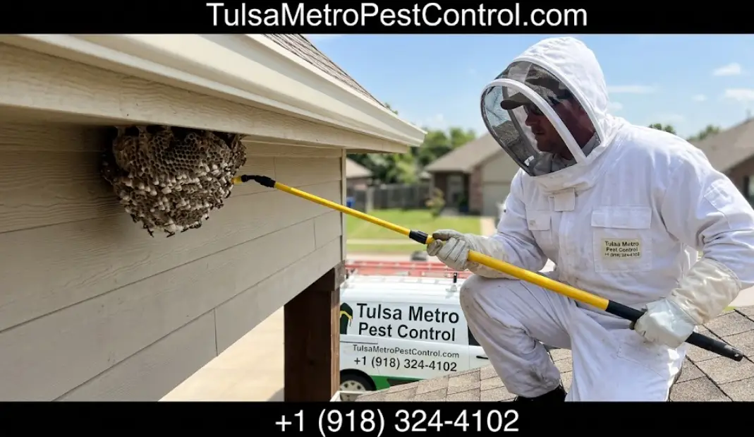 Wasp & Bee Removal in Tulsa Oklahoma